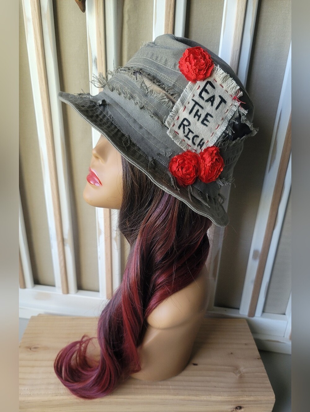EAT THE RICH Resistance Alt Fashion Bucket Hat